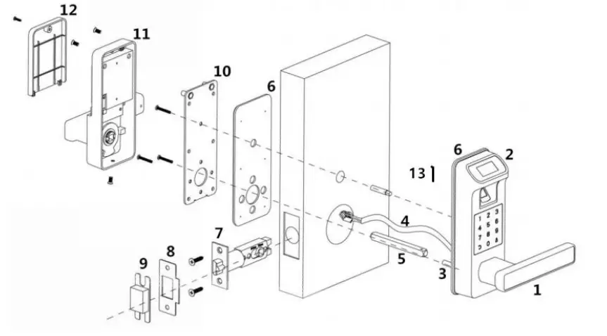 Zhongshan Kaisen Technology A01 Smart Door Lock 6
