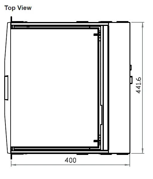 CyberView-F1417-1U-Ultra-Short-Depth-LCD-Console-Drawer-4
