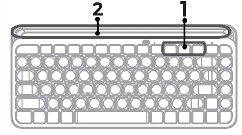 FD K911T Wireless Keyboard-2