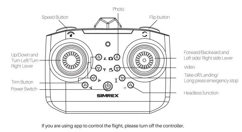 SIMREX-X500-mini-Drone-Optical-Flow-Positioning-RC-Quadcopter-with-720P-HD-Camera-1