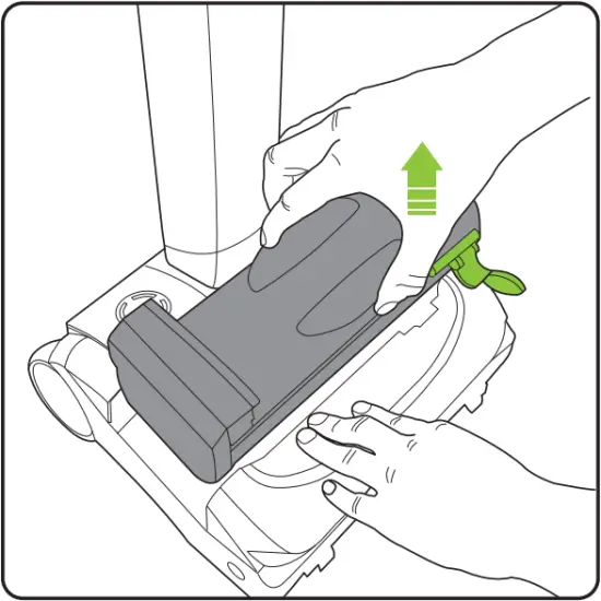 Gtech AR Series - Emptying the bin 1