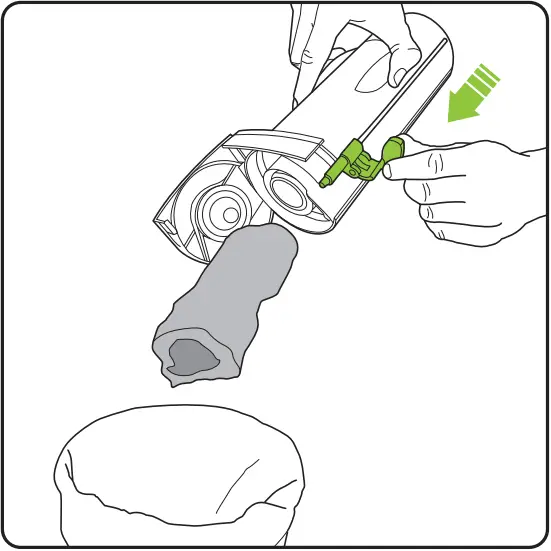 Gtech AR Series - Emptying the bin 3