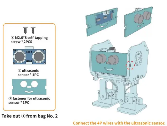 ELEGOO Penguin Bot Biped Robot Kit - 10