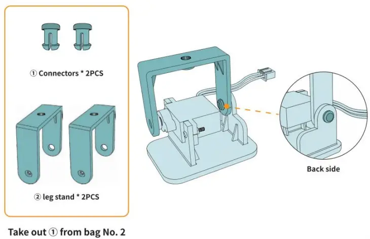 ELEGOO Penguin Bot Biped Robot Kit - 5