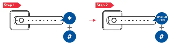 dormakaba 8452 Rose Biometric Digital Lever-10