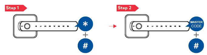 dormakaba 8452 Rose Biometric Digital Lever-12