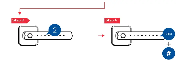 dormakaba 8452 Rose Biometric Digital Lever-13