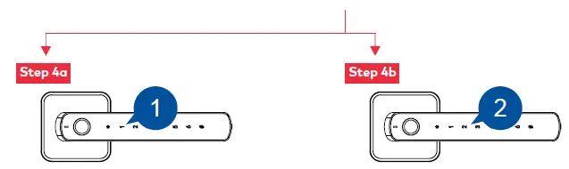 dormakaba 8452 Rose Biometric Digital Lever-21