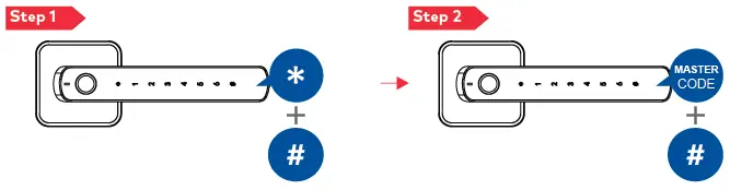 dormakaba 8452 Rose Biometric Digital Lever-22