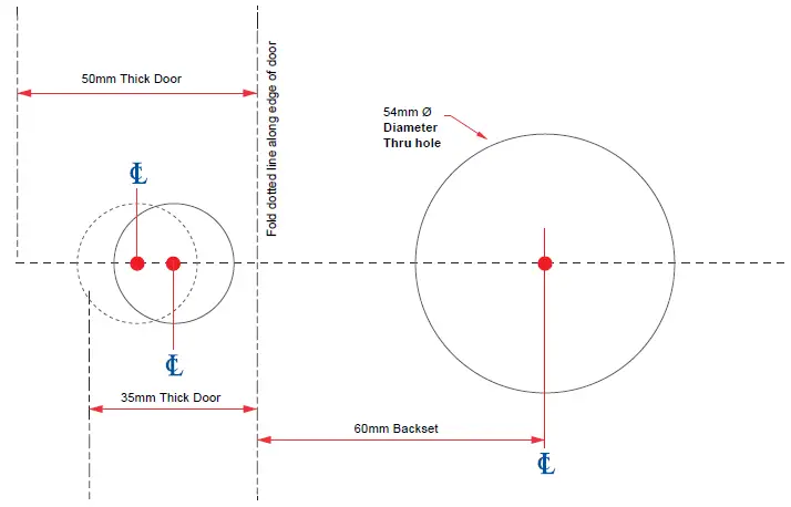 dormakaba 8452 Rose Biometric Digital Lever-30
