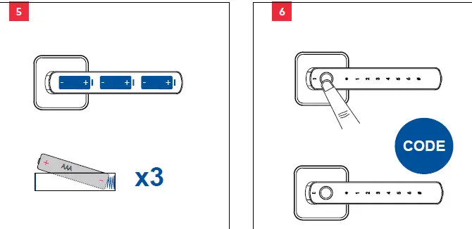 dormakaba 8452 Rose Biometric Digital Lever-5