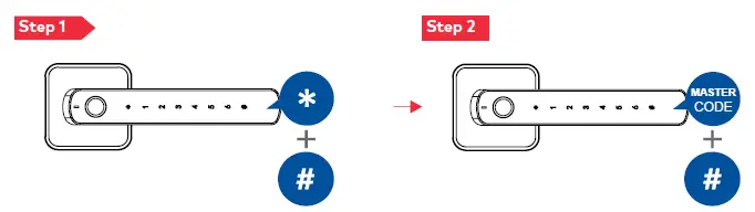 dormakaba 8452 Rose Biometric Digital Lever-6