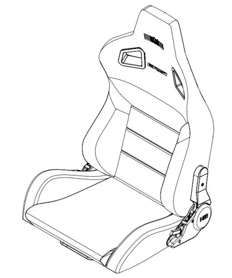 next level ERS1 Seat Racing Simulator Cockpit