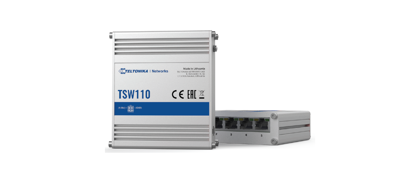 Teltonika Tsw110 Switch 5-port Gigabit Ethernet User Guide Teltonika Tsw110 Switch 5-port Gigabit Ethernet User Guide