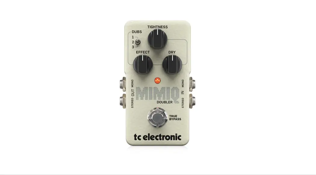 Tc Electronic Mimiq Doubler Pedal User Guide