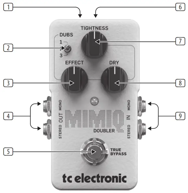 tc electronic MimiQ Doubler Pedal