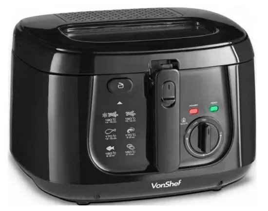 VonShef 2013375 2.5L Deep Fat Fryer
