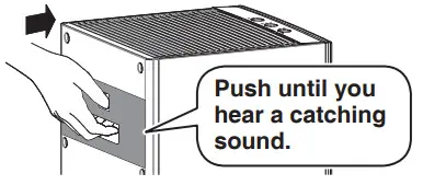 DAIKIN MC30YPVM Air Purifier - Attaching 1