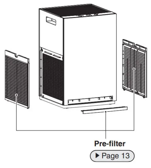 DAIKIN MC30YPVM Air Purifier - Front