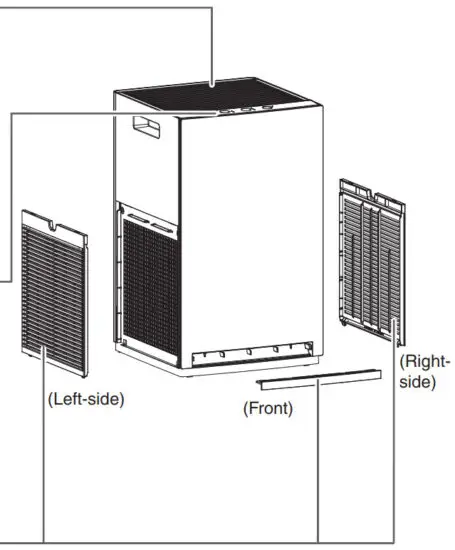 DAIKIN MC30YPVM Air Purifier - Maintenance