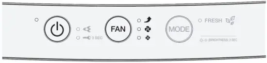 DAIKIN MC30YPVM Air Purifier - Operation