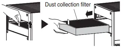 DAIKIN MC30YPVM Air Purifier - Removing 3
