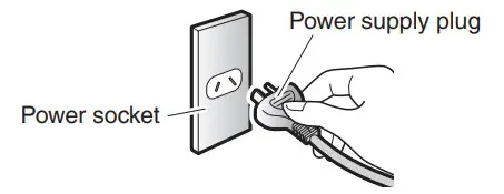 DAIKIN MC30YPVM Air Purifier - socket