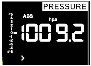 PEREL WC224 WiFi Weather Station with Outdoor Unit User Manual - Pressure