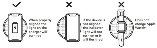 Chug QIC33 Wireless Charging Pad - troubleshooting