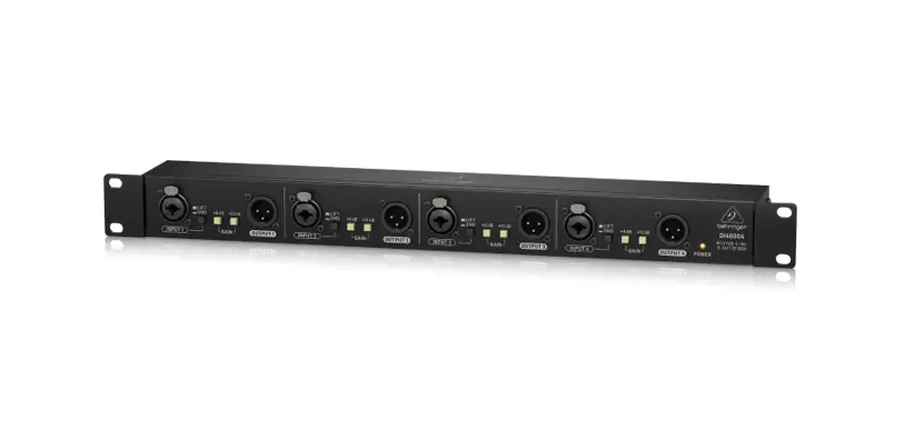 Behringer Professional 4-channel Active Di-box, Booster And Line Isolator User Guide