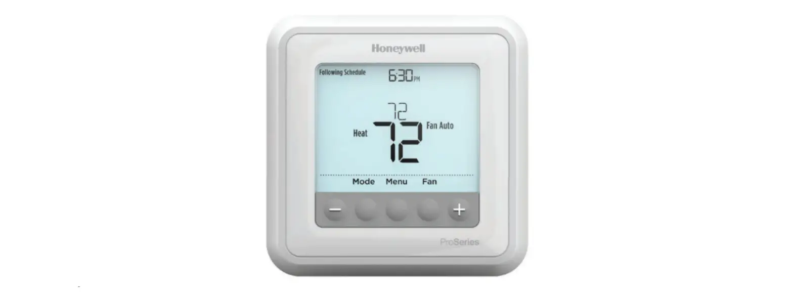 Honeywell T6 Pro Programmable Thermostat User Guide Honeywell T6 Pro Programmable Thermostat User Guide
