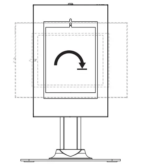 FIG 16 Adjust the mount to your desired position