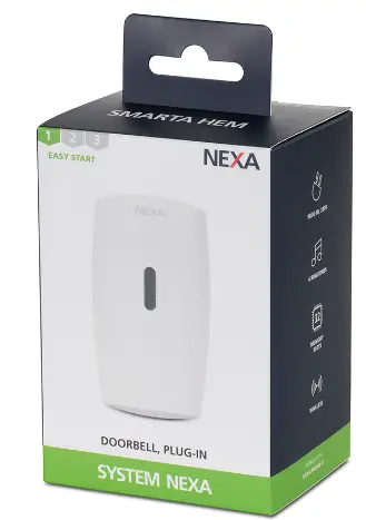 NEXA -MLR-1923- Doorbell -with -Push -Button -PRODUCT