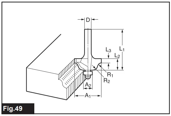 makita RP1802 1850 W Electric Routers - Fig 13