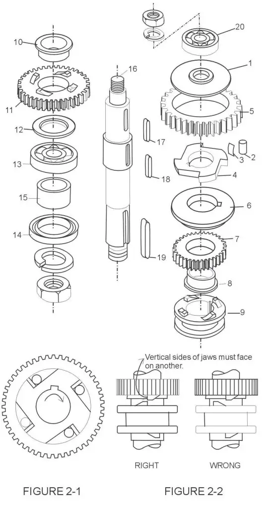AVANTCO MX10 Gear Driven 10 Quart Commercial Mixer - FIGURE 2