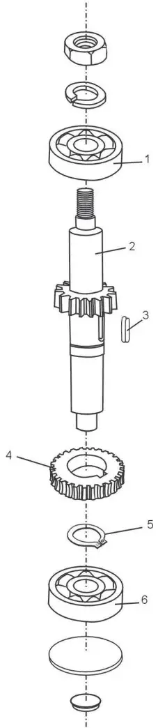 AVANTCO MX10 Gear Driven 10 Quart Commercial Mixer - FIGURE 4