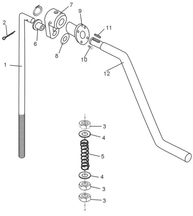 AVANTCO MX10 Gear Driven 10 Quart Commercial Mixer - FIGURE 8