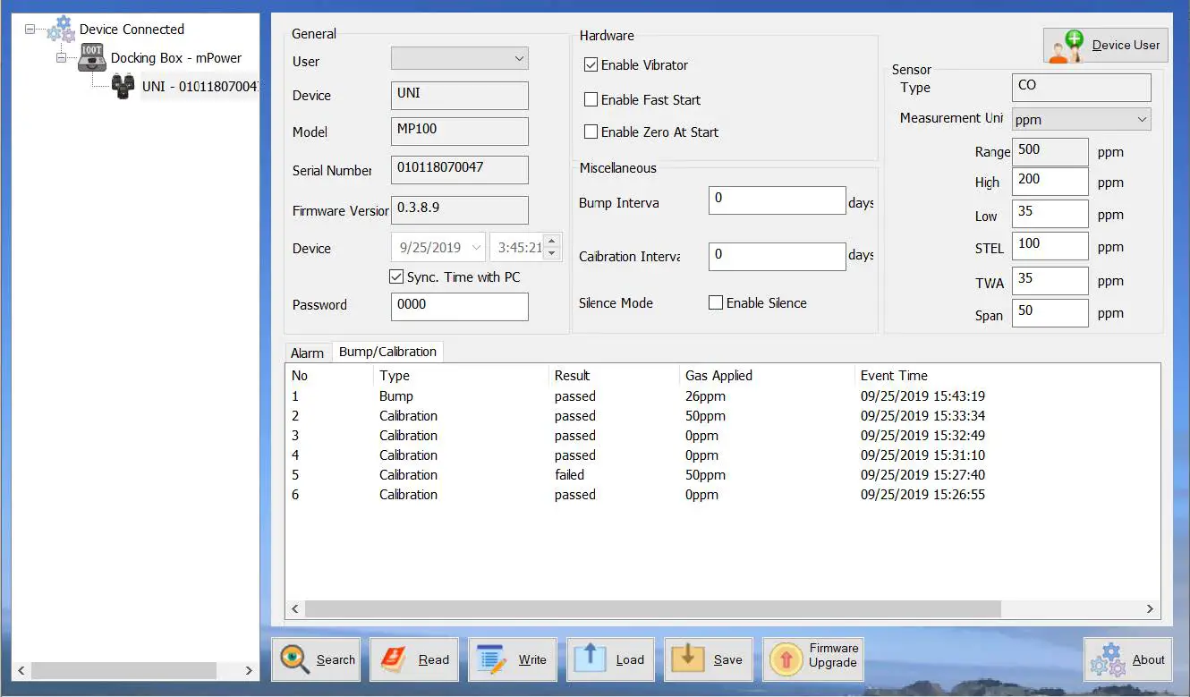 mPower Electronics MP100 Single-Gas Detectors-FIG13