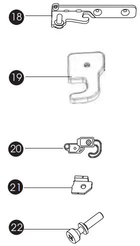 Hisense RB17A2CSE 17 0 cu ft Counter Depth Bottom Mount Refrigerator- FIG