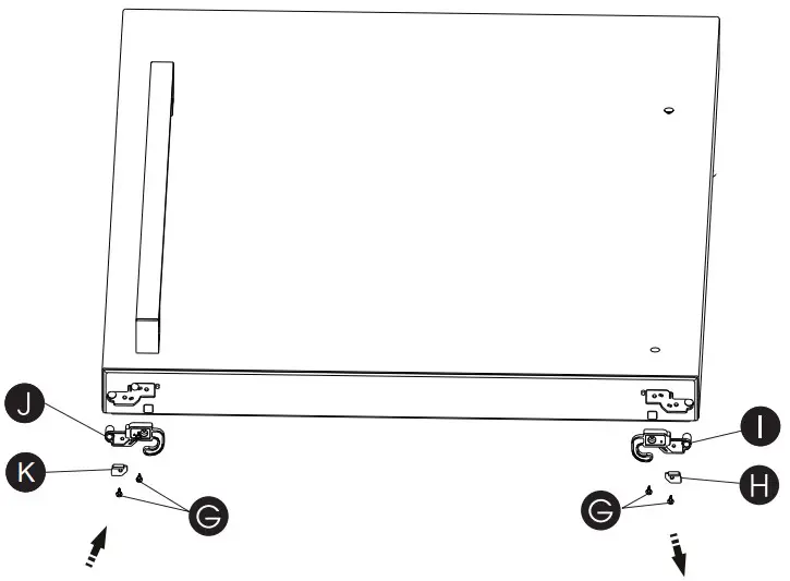 Hisense RB17A2CSE 17 0 cu ft Counter Depth Bottom Mount Refrigerator- FIG13