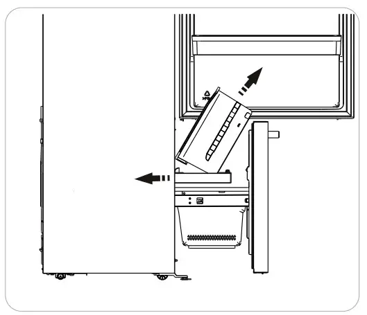 Hisense RB17A2CSE 17 0 cu ft Counter Depth Bottom Mount Refrigerator- FIG22