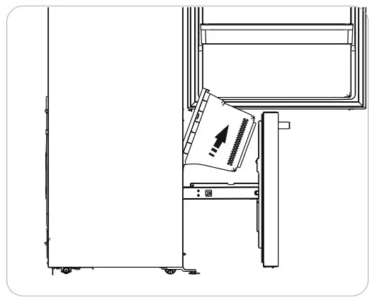 Hisense RB17A2CSE 17 0 cu ft Counter Depth Bottom Mount Refrigerator- FIG24