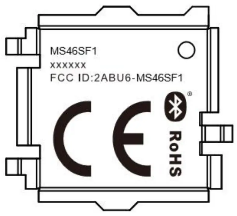 MINEW MS46SF11 Low Energy Bluetooth Module - metal shield