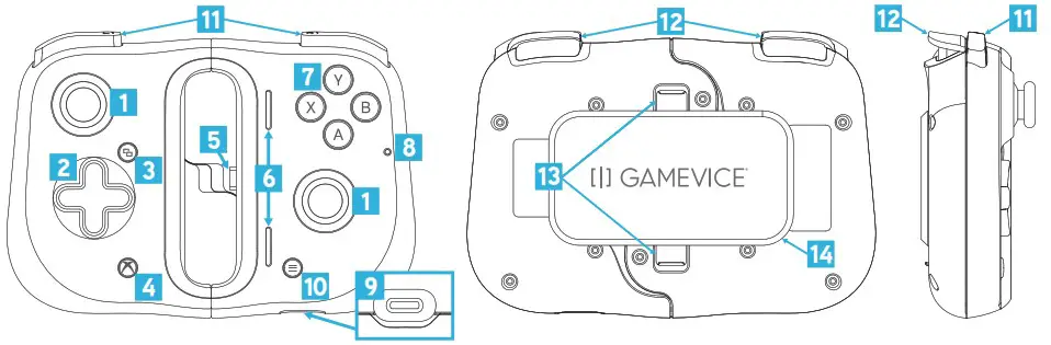 GAMEVICE GV191 Mobile Console Gaming - WHAT'S INCLUDED