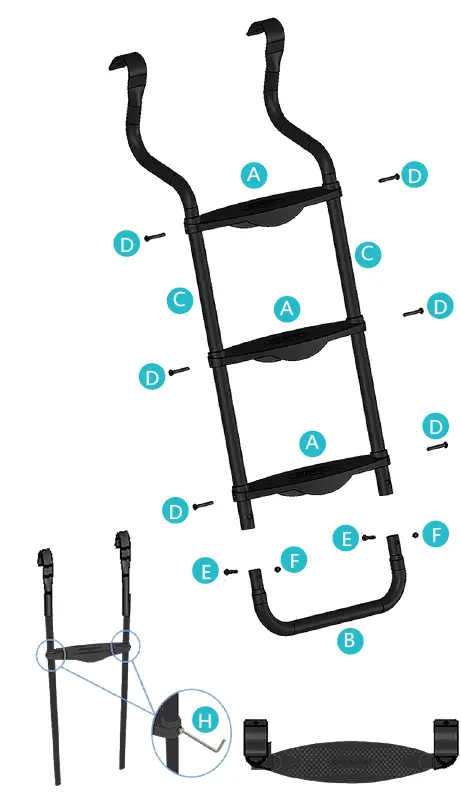 skybound ACC-LDR04-001 3 Step Ladder fig 33