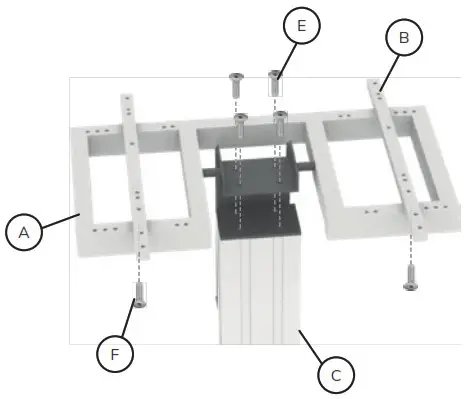 Neomounts PLASMA M2550T Floor Stand - STEP 2