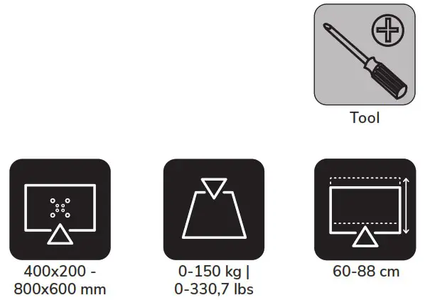 Neomounts PLASMA M2550T Floor Stand - icon