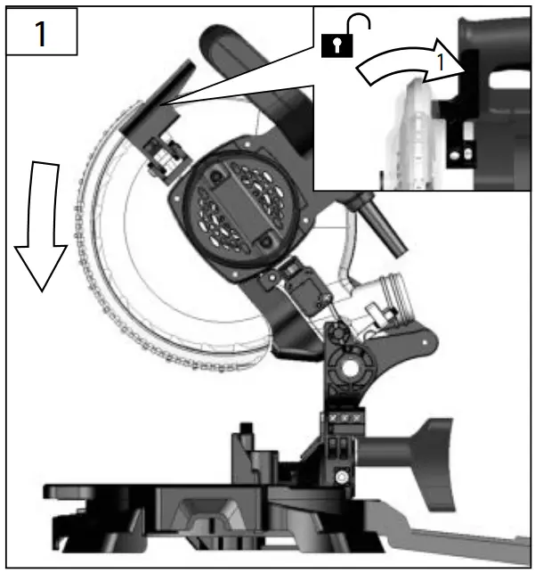 Starting-up the machine