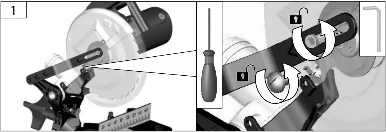 Starting-up the machine