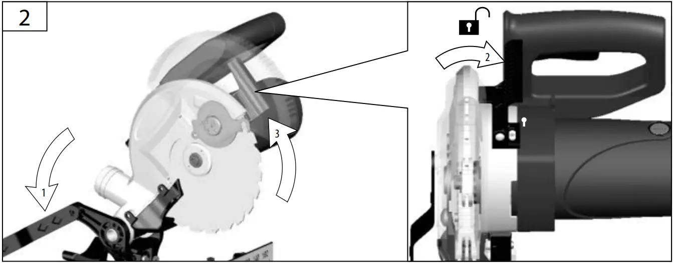 Starting-up the machine